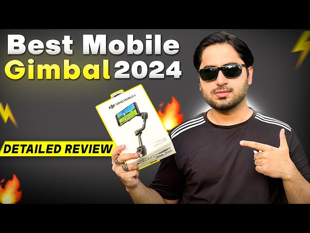 Best Gimbal For Smartphone 2024 | Best Gimbal For iPhone & Android | Dji Osmo Mobile 6 Video Test