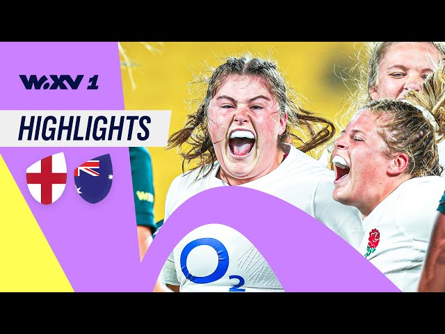 Red Roses produce dominant opening win | England v Australia | WXV1 Highlights