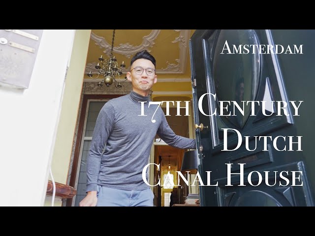 Apartment Tour: 400-year-old Dutch Canal House (Amsterdam) | 1,950€ per month