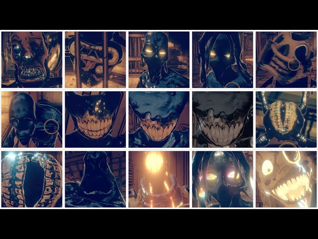 Bendy and the Dark Revival ALL JUMPSCARES
