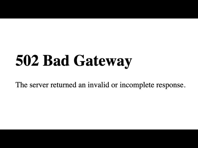 🚨 Roblox Is Down - 502 Service Unavailable