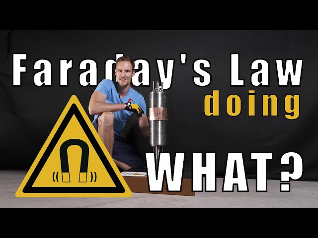 Faraday’s law doing what?  - #VeritasiumContest