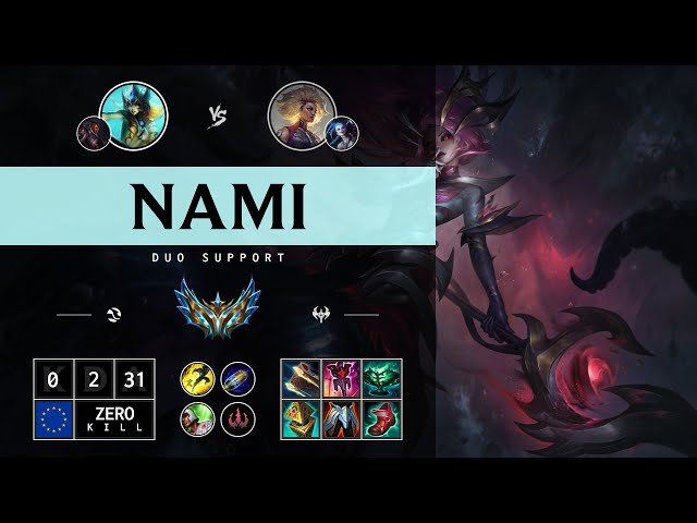 Nami Support vs Rell - EUW Challenger Patch 14.12