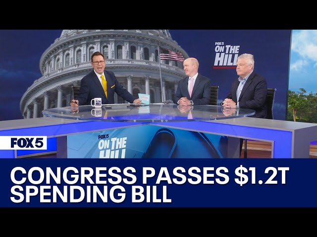 Congress passes $1.2T spending bill, averting government shutdown