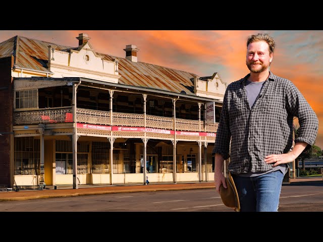 HUGE Pub Restoration takes a whole community. Junee is a special place!