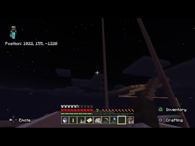Walking through me and my friends old minecraft world