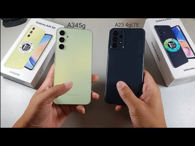 Samsung Galaxy A34 5g vs Samsung Galaxy A23 4g LTE Detailed comparison!