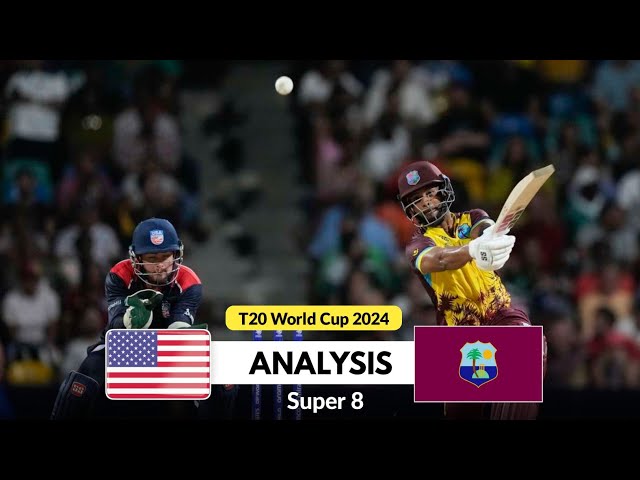 West Indies Crushed USA | Post Match Analysis | Super 8 | T20 World Cup 2024 | WI vs USA
