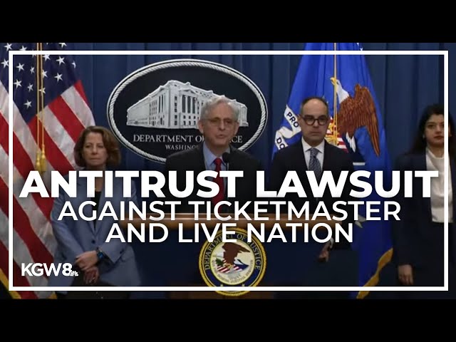 Oregon, Washington part of multistate antitrust lawsuit against TicketMaster, Live Nation