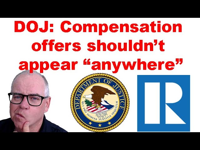 DOJ doesn't want commission sharing "anywhere"