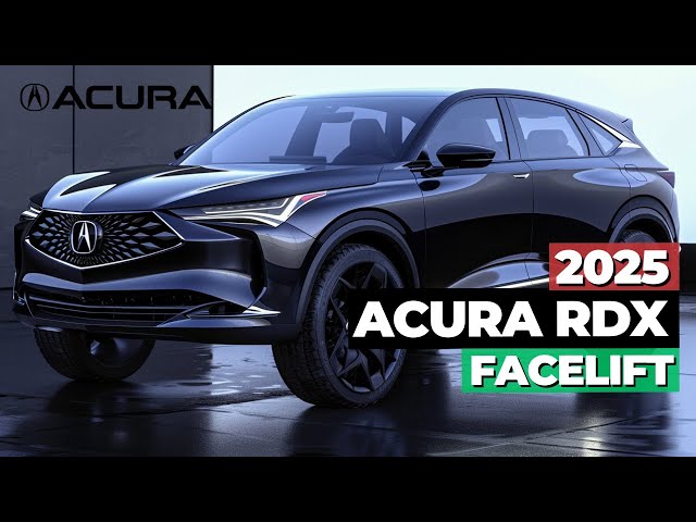 ALL-NEW 2025 Acura RDX Facelift: What We Know So Far (Leaks & Rumors)