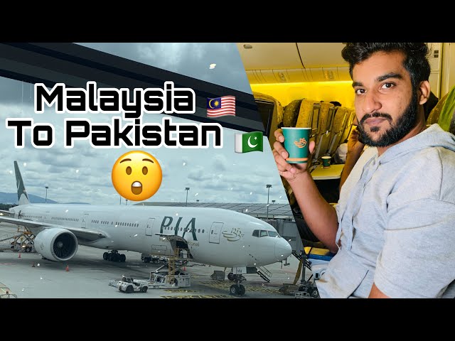 Going to Pakistan 🇵🇰 On PIA | PIA Flight Review  ✈️