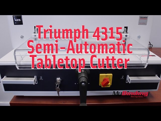 Triumph 4315 Semi Automatic Tabletop Cutter