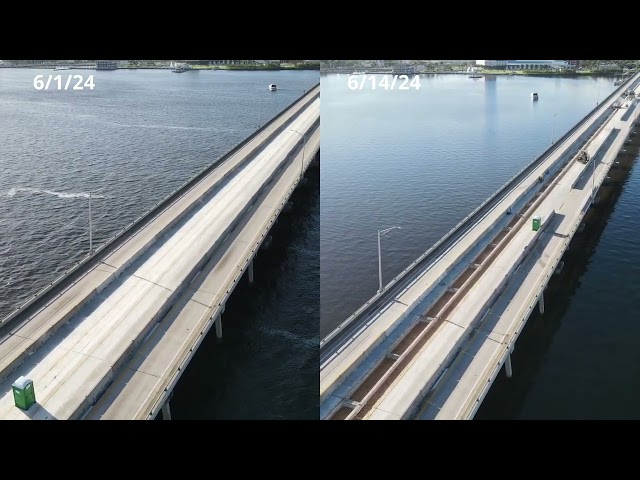 2 Week Update on the Caloosahatchee River Bridge Project