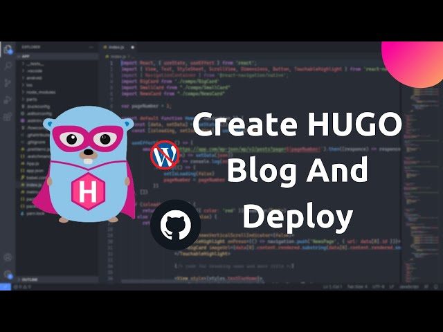 Create A Blog WIth Hugo And Deploy To Github In 10 Minutes | HUGO | free host blog | codenanshu