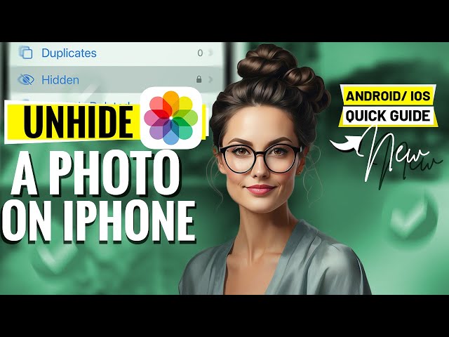 How to Unhide a Photo on iPhone - Quick Guide (2024)