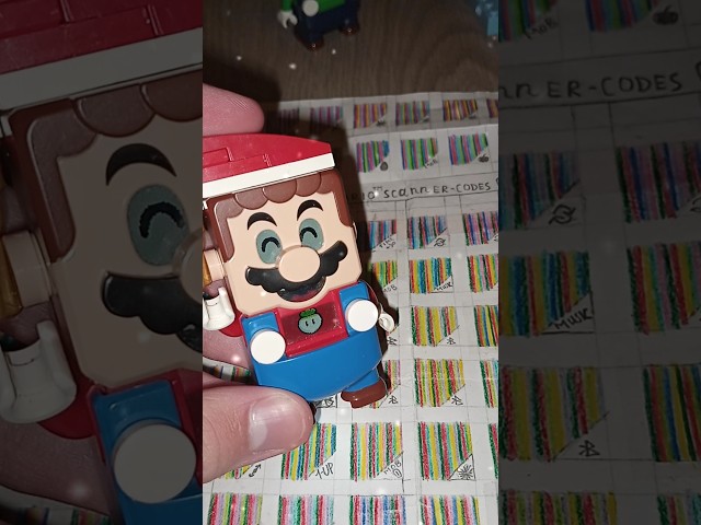 Turnip Barcode LEGO Super Mario 2023 winter set 71419 Peach's Garden Balloon Ride. Luigi. #1 #shorts