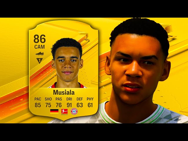 86 Musiala Player Review - EAFC24