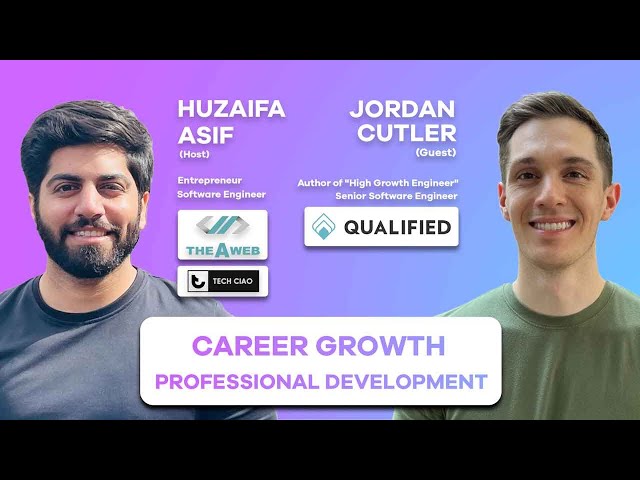 Career Growth / Personal Development | Podcast with Jordan! #12