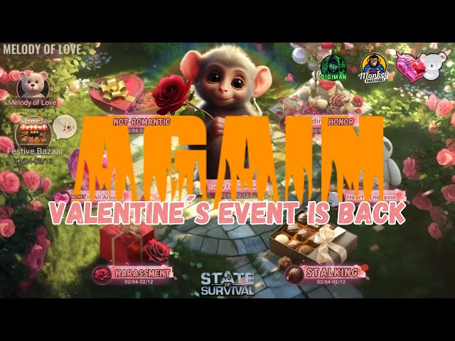 STATE OF SURVIVAL: VALENTINES EVENT IS BACK - WHATS LEFT FOR F2Pß