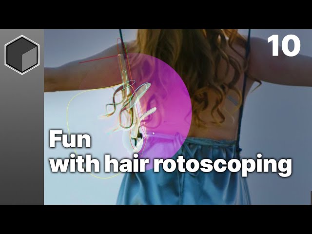 10 Hair Roto - The Right Way to Do It [Wire Removal for VFX with Boris FX Silhouette & Mocha]