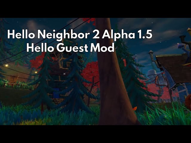 Hello Neighbor Alpha 1.5 Hello Guest Mod