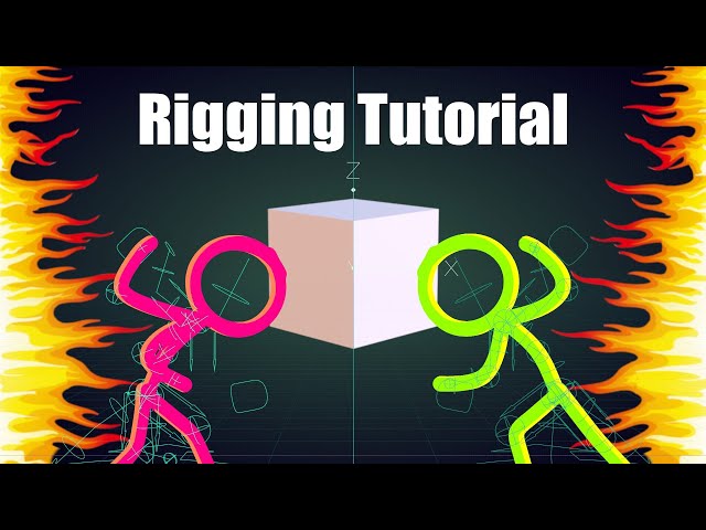 Animator vs. Animation Stick Man Rigging Tutorial with Blender Grease Pencil