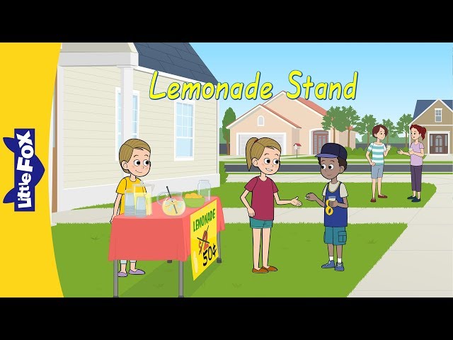 Lemonade Stand | Family | Neighborhood | Little Fox | Bedtime Stories