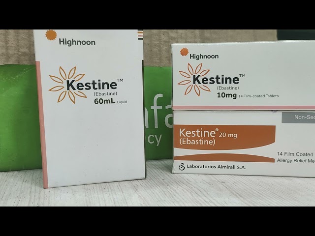 Kestine 60ml : ebastine non sedative antihistamine #antihistamines