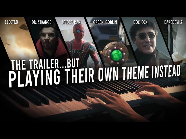 Spider-Man: NWH Teaser Trailer BUT PLAYING THEIR OWN THEME INSTEAD