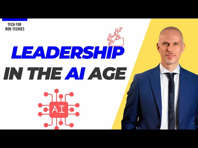 How to lead in the age of AI, interview with Prof David de Cremer #ai #leadership #tech