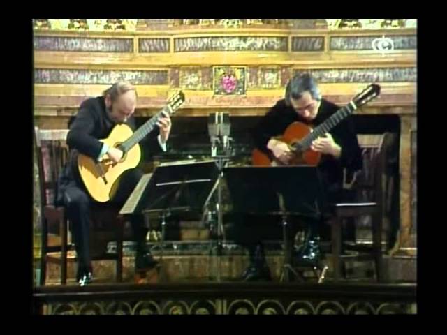 Duo Classical Guitar - Julian Bream & John Williams - Guitar Recital.avi