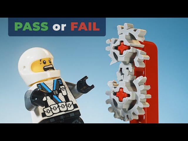 Survive Tests - Lego Mechanical Principles  #lego #satisfying