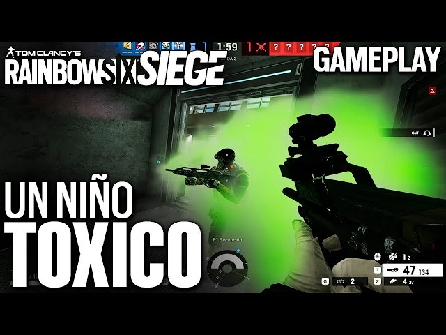 Me TOCA un NIÑO TÓXICO en mi EQUIPO 😖 | Caramelo Rainbow Six Siege Gameplay Español
