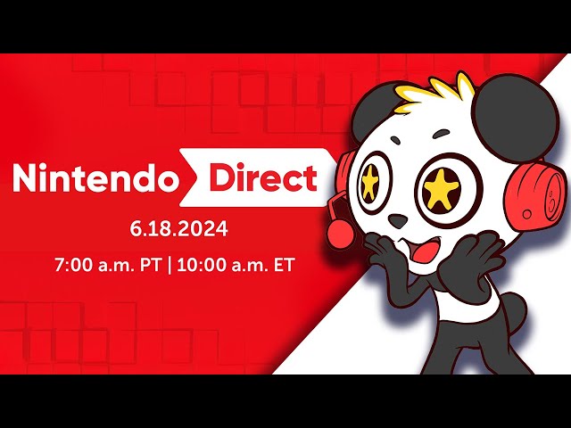Combo Panda Reacts to Nintendo Direct 6-18-24 LIVE!!!!!