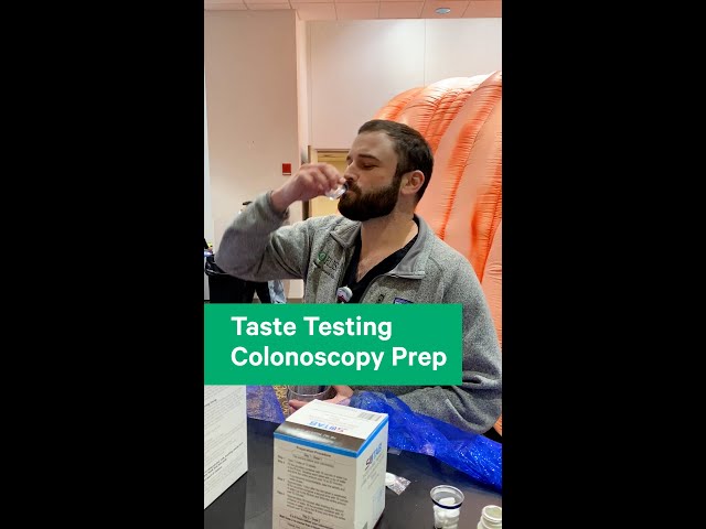 Taste Testing Colonoscopy Prep Solutions