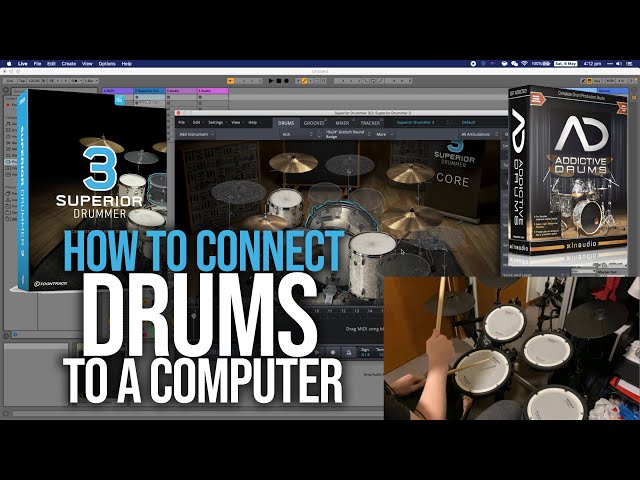 How to play Superior Drummer 3 with electric drums (2020)