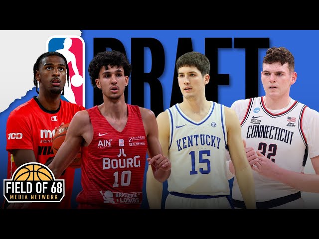 NBA DRAFT FIRST ROUND REACTIONS! Who were the WINNERS and LOSERS of day one! | FIELD OF 68