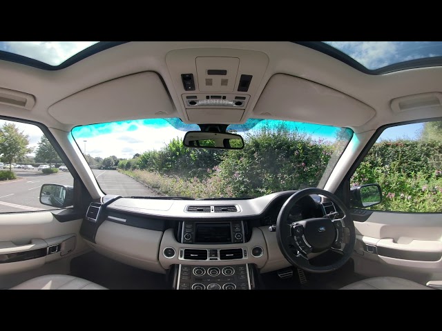 360° All Round Interior View of our 2012 Range Rover 4 4 TD V8 Westminster 4X4 5dr Oyster Leather RV
