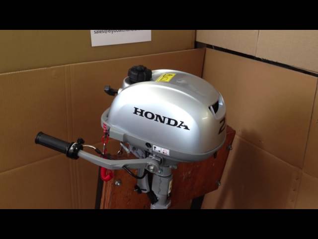 New Honda 2.3hp outboard review