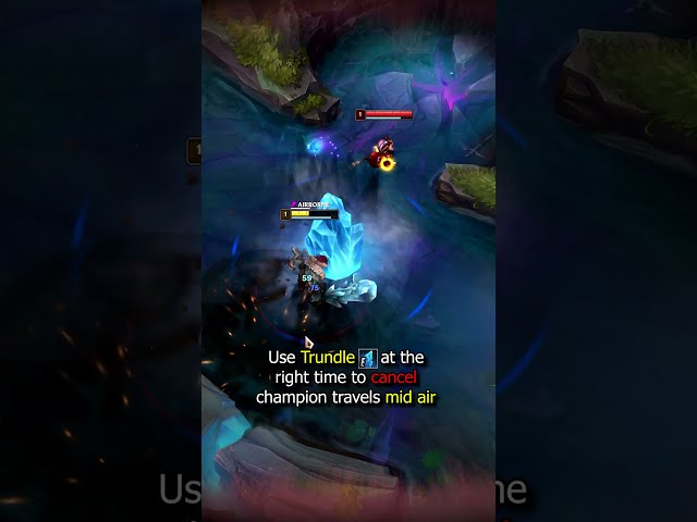 BEST TRUNDLE E SAVE! - LoL Tips #Shorts