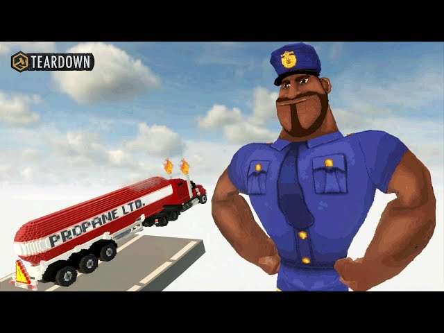 Officer Earl VS Cars | Teardown