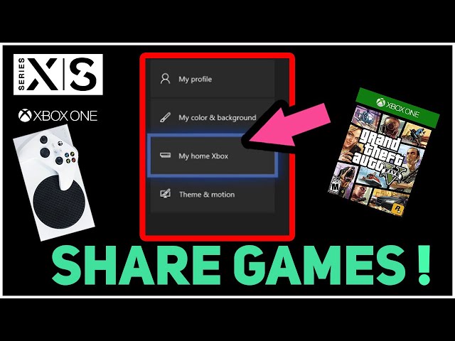 Xbox Series X S How to Share Games With Friends!