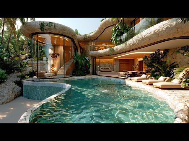 4K Luxury Home Pool