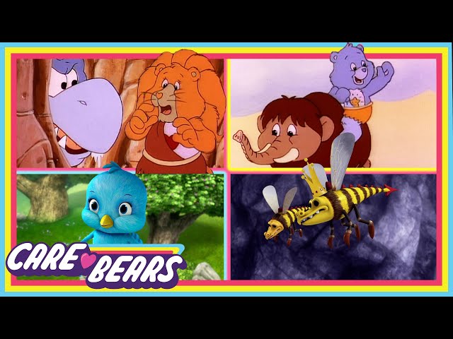 @carebears 🐻❤️ Wild Adventures With Our ANIMAL Friends & Foes! 🦖🐝🐦 | Animal Takeover Compilation