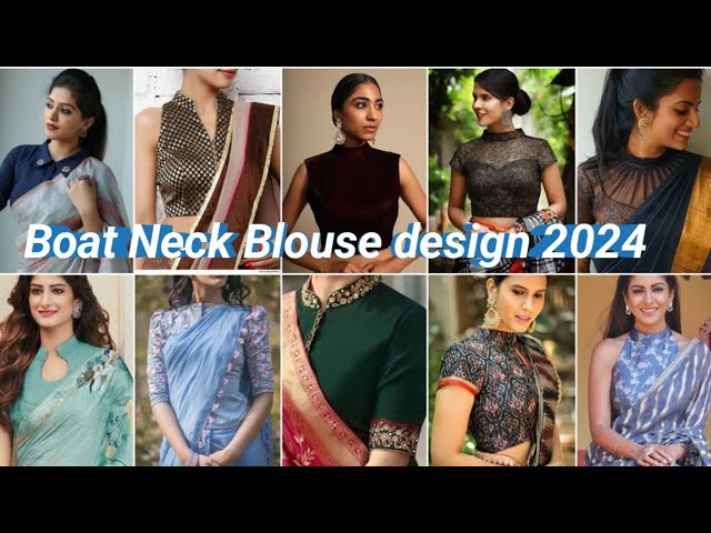 🤗🤗Boat Neck Back Blouse Design 🥳🥳 Trending Boat Neck Design 🥳🥳🥳🥳🥳🥳🥳🥳🥳🥳🥳