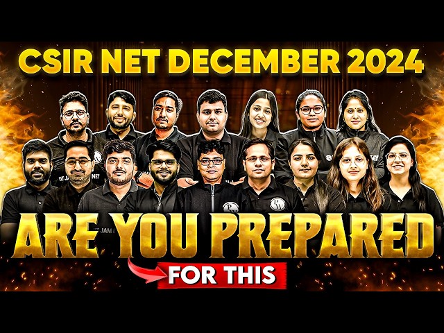 ✨CSIR NET December 2024 : CSIR NET Mega Launch 🔥Official Trailer! #csirnet2024 #pw