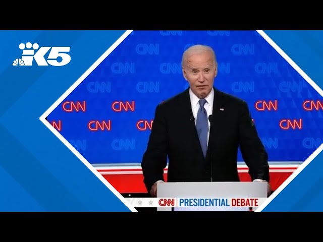 2024 presidential debate: President Biden's closing statement