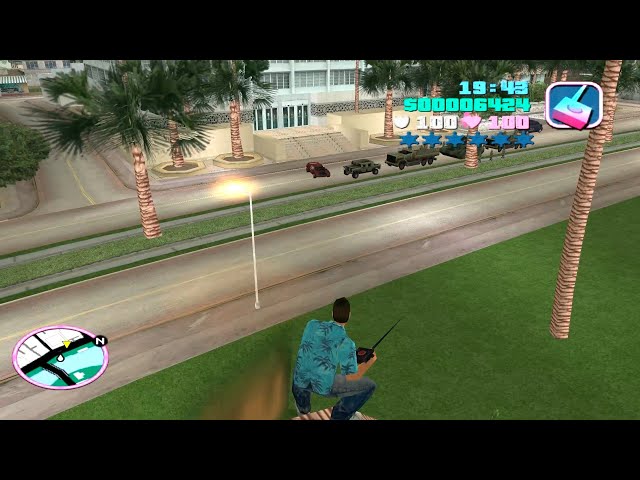 I discoverd this after 20 years ago in GTA Vice City