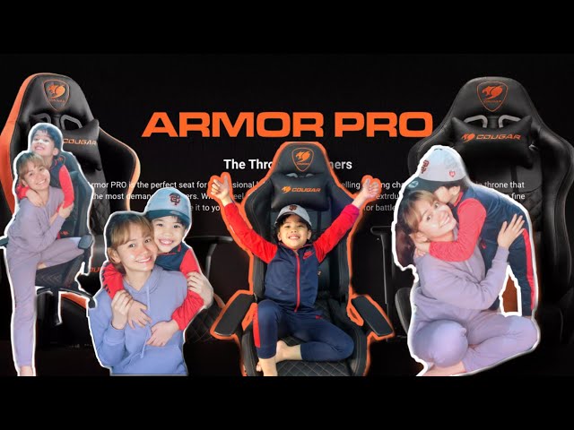 Jaydee’s First Gaming Chair | Cougar Armor PRO Black | Unboxing Gaming Chair